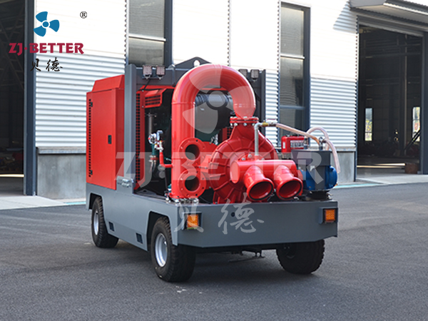 柴油機(jī)移動排水泵車